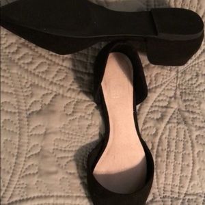 Gap Black Suede Flats